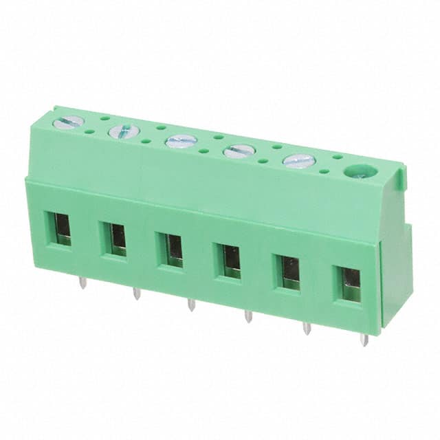 EB147A-06-M EURO BLOCK, 6 POSITION