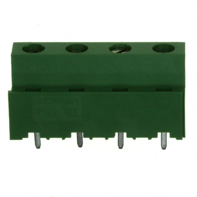 282844-4 TERM BLK 4POS SIDE ENT 7.5MM PCB