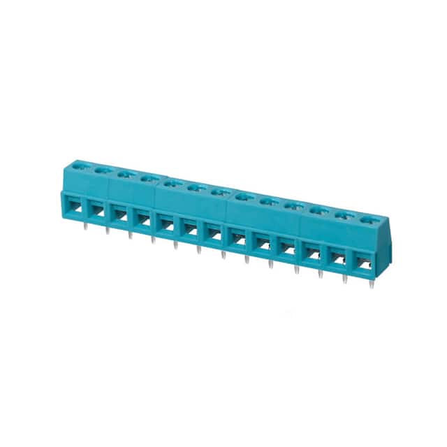 TB006-508-13BE TERMINAL BLOCK, SCREW TYPE, 5.08