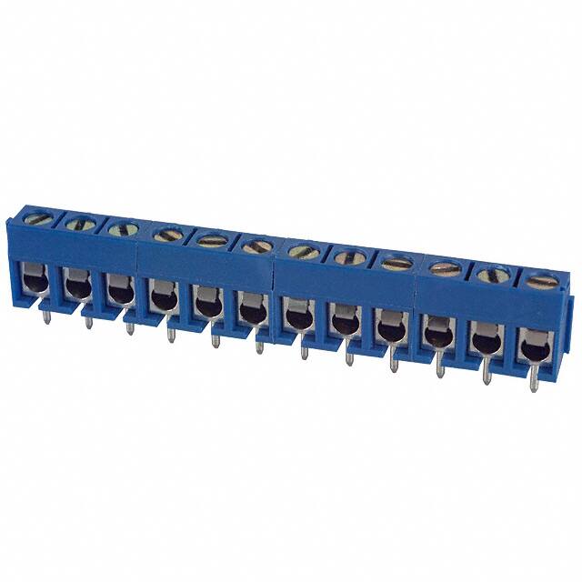 ED500/12DS TERM BLK 12P SIDE ENTRY 5MM PCB