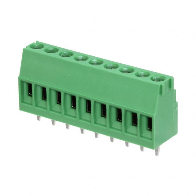 284391-9 TERM BLK 9POS SIDE ENT 3.5MM PCB
