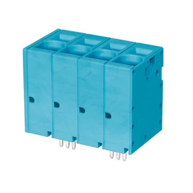 TBL008V-1000-04BE TERMINAL BLOCK, SCREWLESS, 10.0,