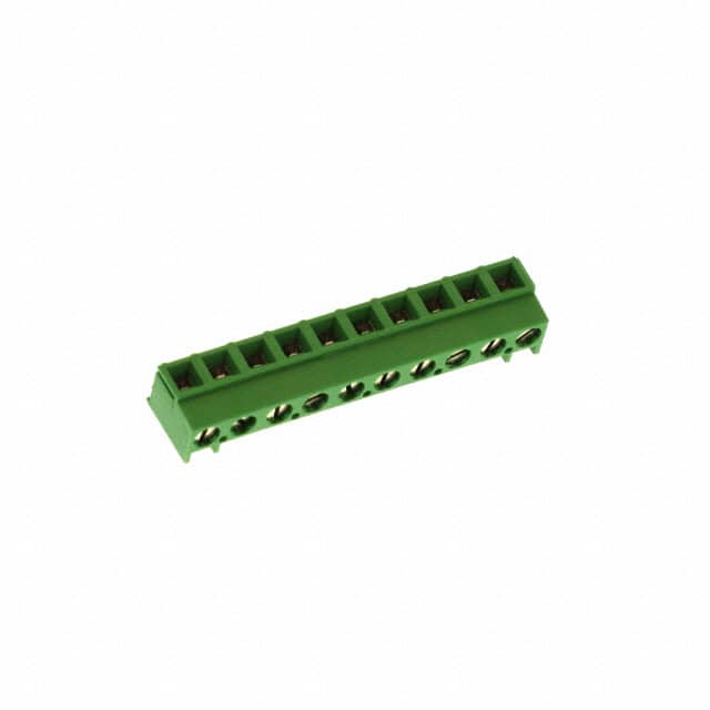 1-284094-0 TERM BLK 10P TOP ENT 5.08MM PCB