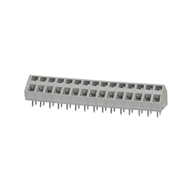 TBL007A-500-15GY TERMINAL BLOCK, SCREWLESS, 5.00,