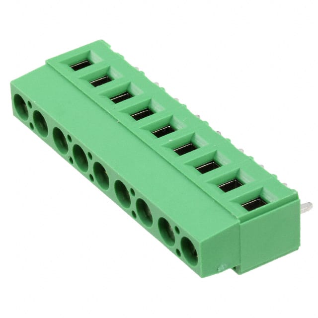 282841-9 TERM BLK 9P SIDE ENT 5.08MM PCB
