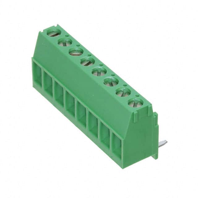 284415-8 TERM BLK 8POS TOP ENT 3.81MM PCB