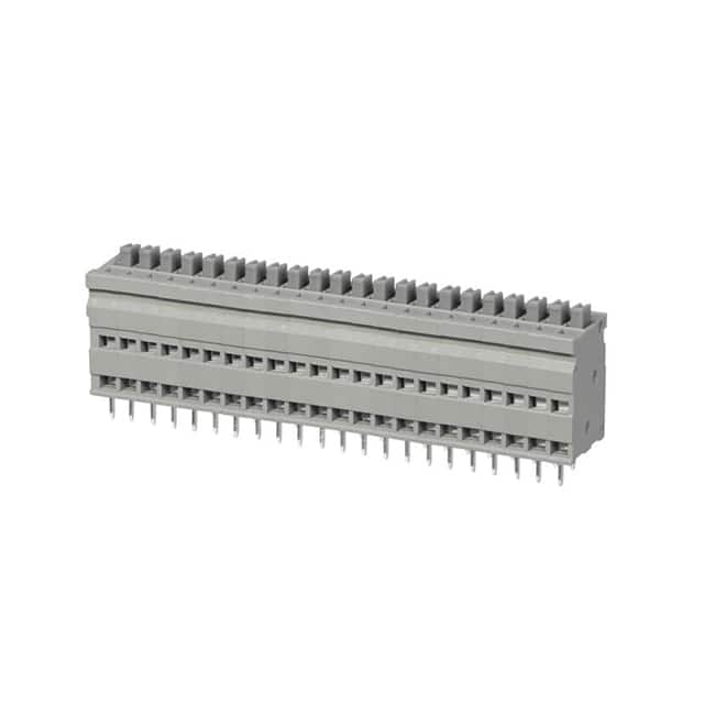 TBL009V-254-22GY-2GY TERMINAL BLOCK, SCREWLESS, 2.54,