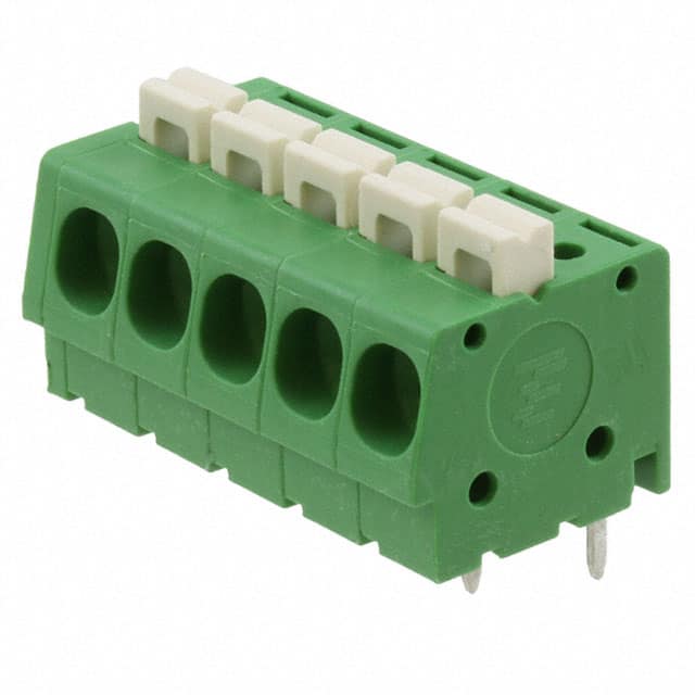1986711-5 TERM BLK 5POS SIDE ENTRY 5MM PCB