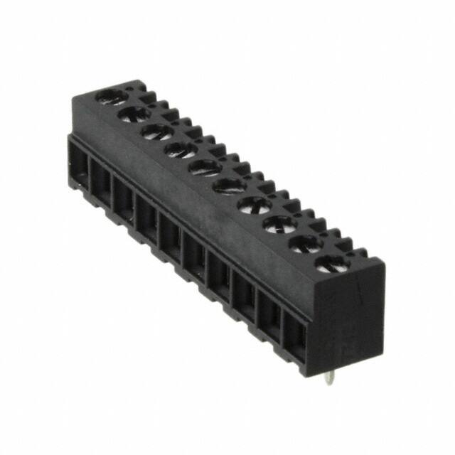 1-1776113-0 TERM BLK 10P SIDE ENT 3.81MM PCB