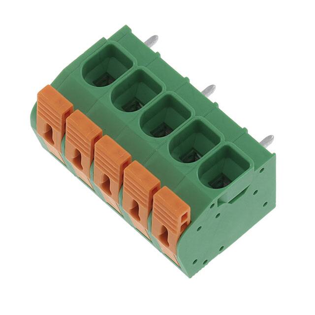 EB171A-05-M TERM BLK 5POS SIDE ENT 7.5MM PCB