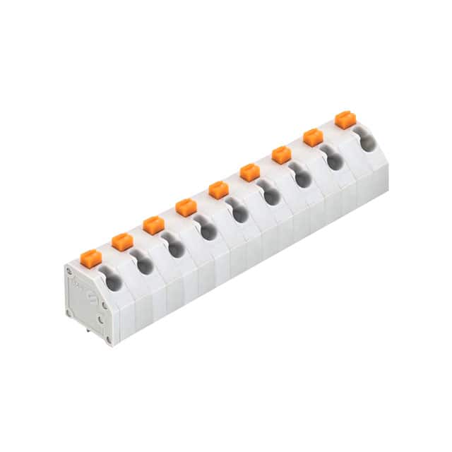 691412220009M TERM BLOCK 9POS 45DEG 7MM PCB