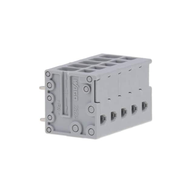2624-1105 PCB TERMINAL BLOCK; 4 MM; PIN SP