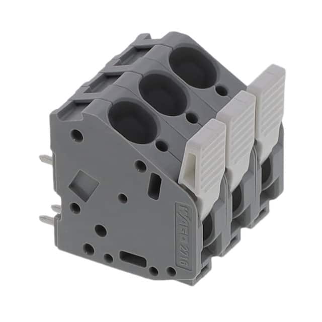 2716-103 PCB TERMINAL BLOCK; LEVER; 16 MM