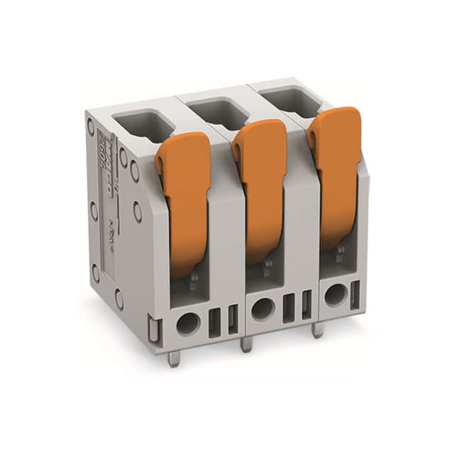 2604-3304 PCB TERMINAL BLOCK; LEVER; 4 MM;