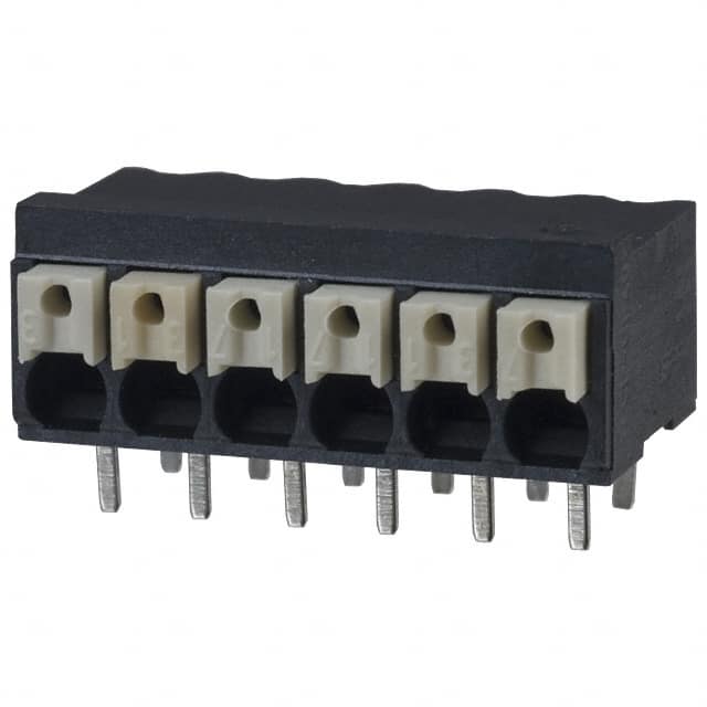 1824460000 TERM BLK 6POS SIDE ENT 3.5MM PCB