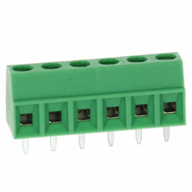 1727052 TERM BLK 6P SIDE ENT 3.81MM PCB