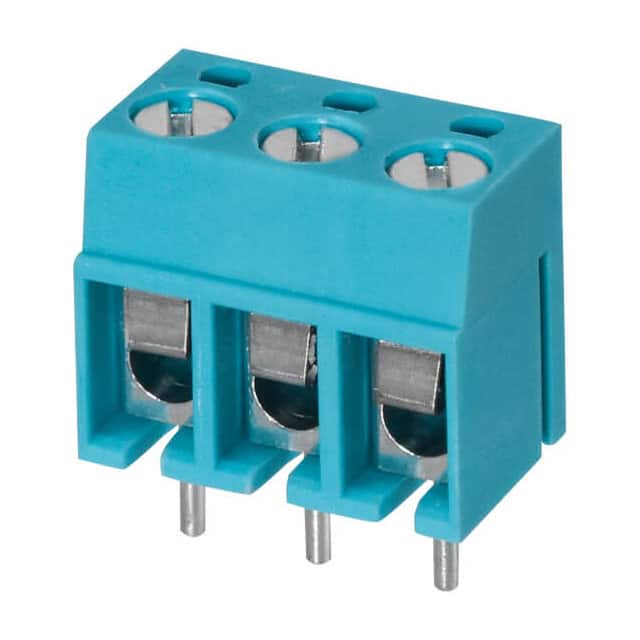 TB001-500-03BE TERMINAL BLOCK, SCREW TYPE, 5.00