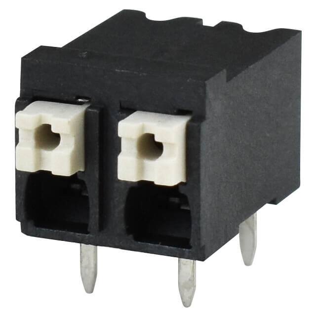 TBLH10-500-02BK TERMINAL BLOCK, SCREWLESS, HIGH