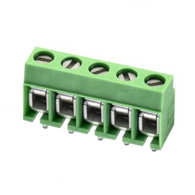 691137710005 TERM BLK 5POS SIDE ENTRY 5MM PCB