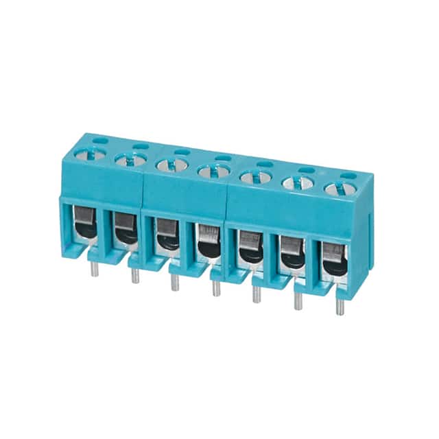 TB001-500-07BE TERMINAL BLOCK, SCREW TYPE, 5.00
