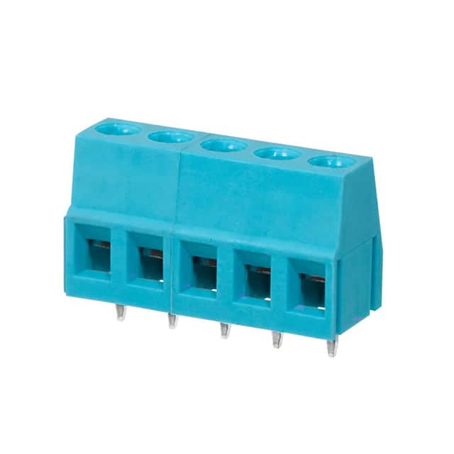 TB004-508-05BE TERMINAL BLOCK, SCREW TYPE, 5.08