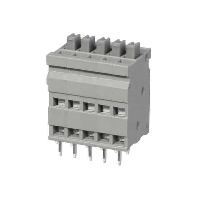 TBL009V-254-05GY-2GY TERMINAL BLOCK, SCREWLESS, 2.54,