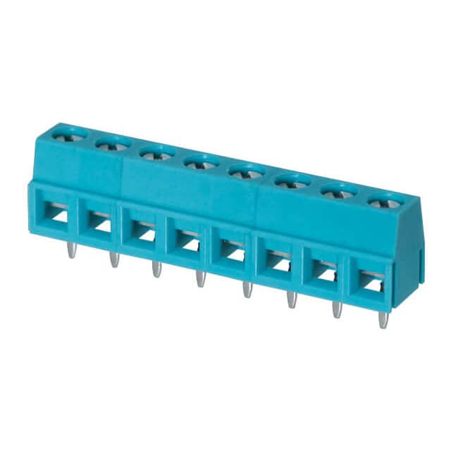 TB006-508-08BE TERMINAL BLOCK, SCREW TYPE, 5.08