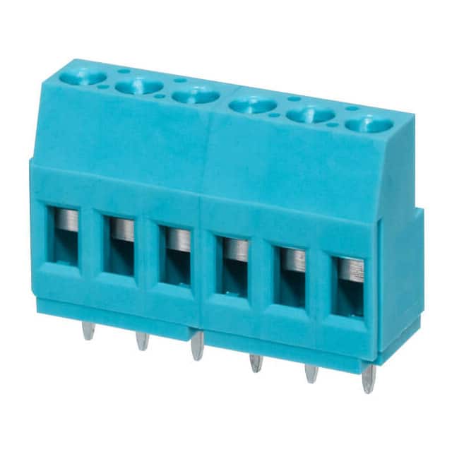 TB009-508-06BE TERMINAL BLOCK, SCREW TYPE, 5.08