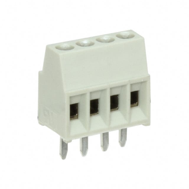 1546215-4 TERM BLK 4P SIDE ENT 2.54MM PCB