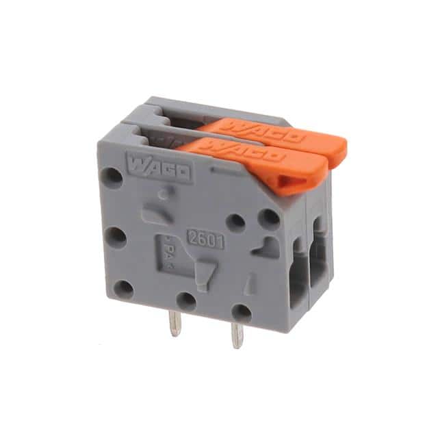 2601-1102 TERM BLK PCB LEVER 3.5MM 2POS
