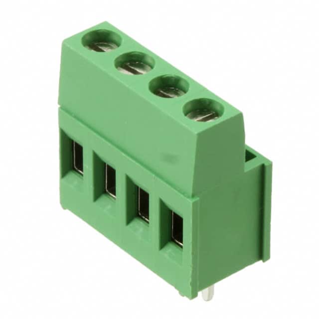 282856-4 TERM BLK 4POS SIDE ENTRY 5MM PCB