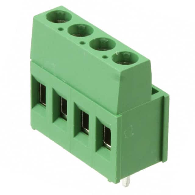 282857-4 TERM BLK 4P SIDE ENT 5.08MM PCB