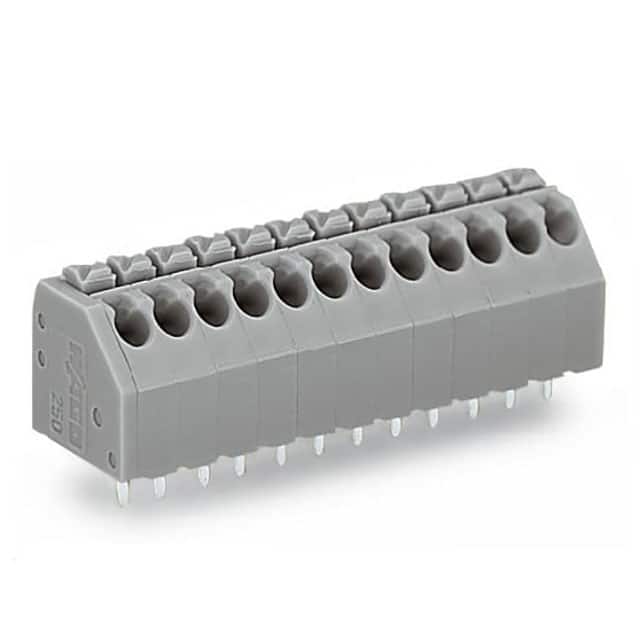 250-107 PCB TERMINAL BLOCK; PUSH-BUTTON;