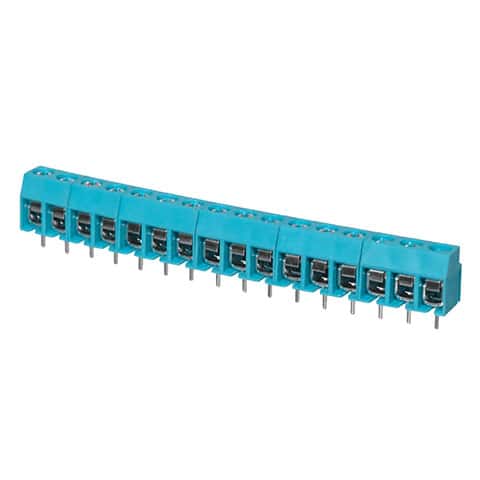 TB003-500-P16BE TERMINAL BLOCK, SCREW TYPE, 5.00