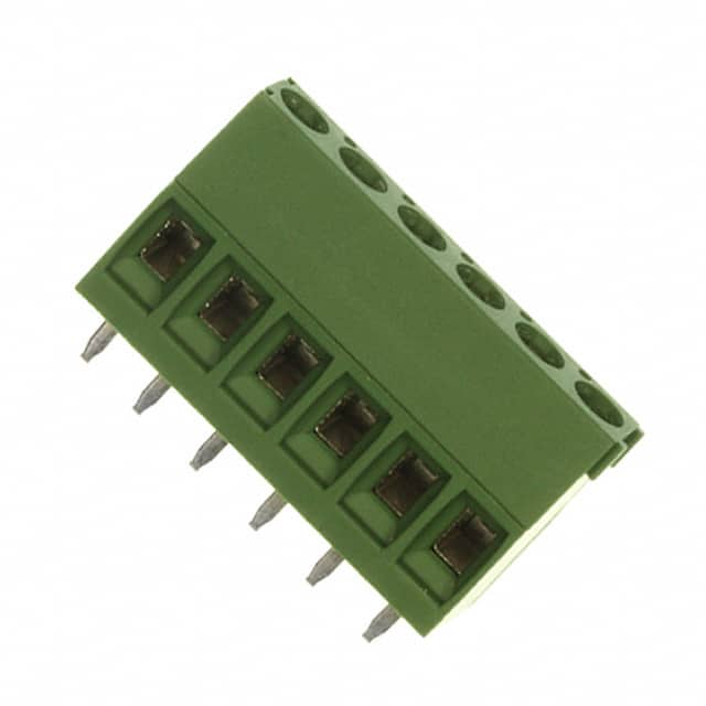 284392-6 TERM BLK 6P SIDE ENT 3.81MM PCB