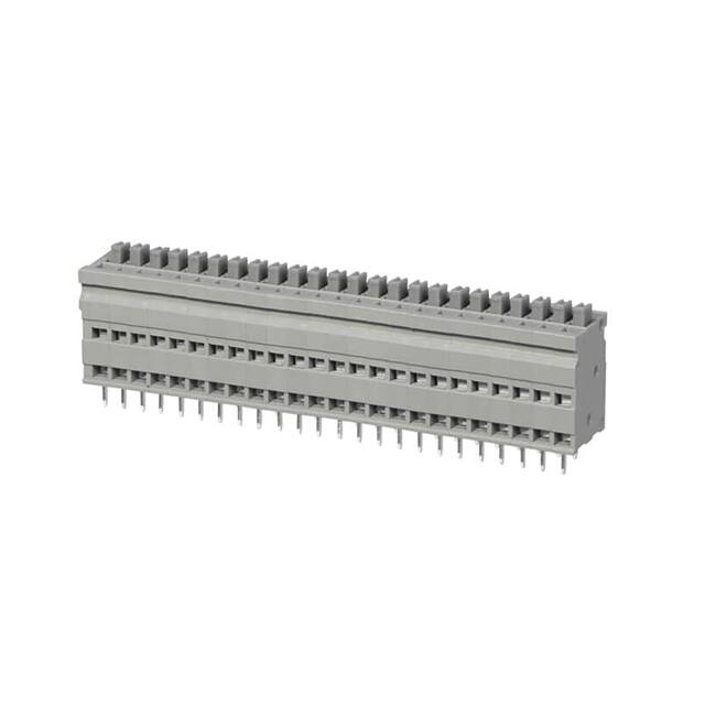 TBL009V-254-24GY-2GY TERMINAL BLOCK, SCREWLESS, 2.54,