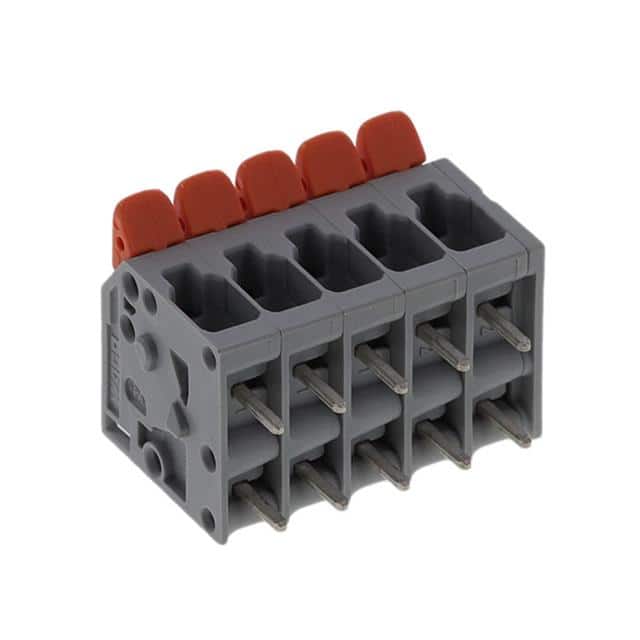 2604-1105 PCB TERMINAL BLOCK; LEVER; 4 MM;