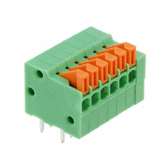 1789265 TERM BLK 6P SIDE ENT 2.54MM PCB