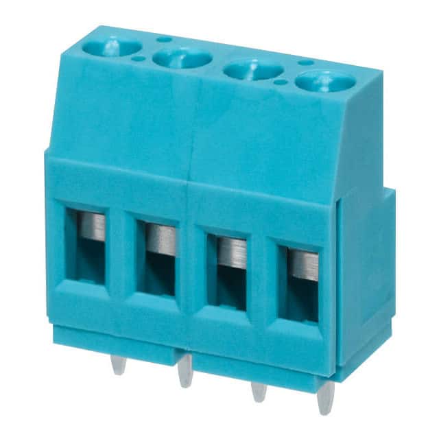 TB009-508-04BE TERMINAL BLOCK, SCREW TYPE, 5.08