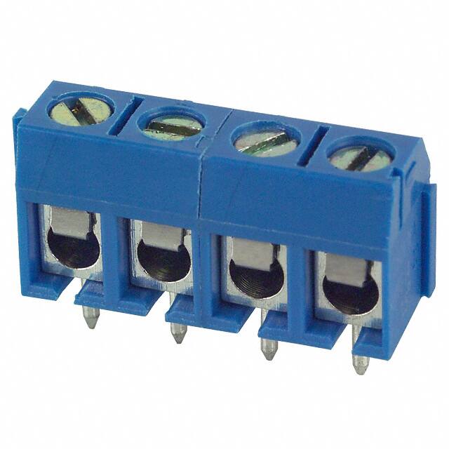 ED500/4DS TERM BLK 4POS SIDE ENTRY 5MM PCB
