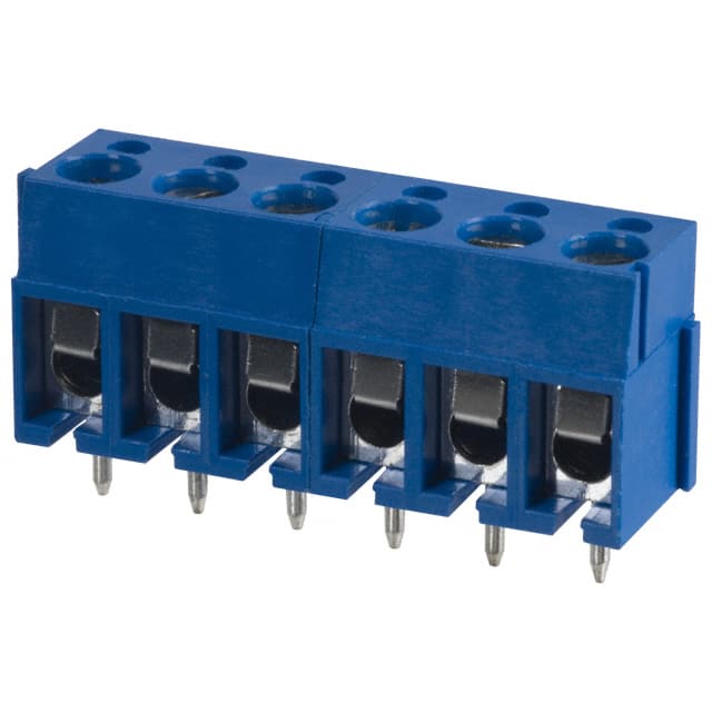 OSTTA060161 TERM BLK 6POS SIDE ENTRY 5MM PCB