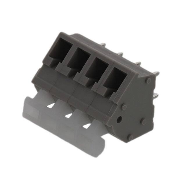 TBL005A-500-04GY-2WT TERMINAL BLOCK, SCREWLESS, 5.00,