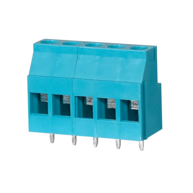 TB010-508-05BE TERMINAL BLOCK, SCREW TYPE, 5.08