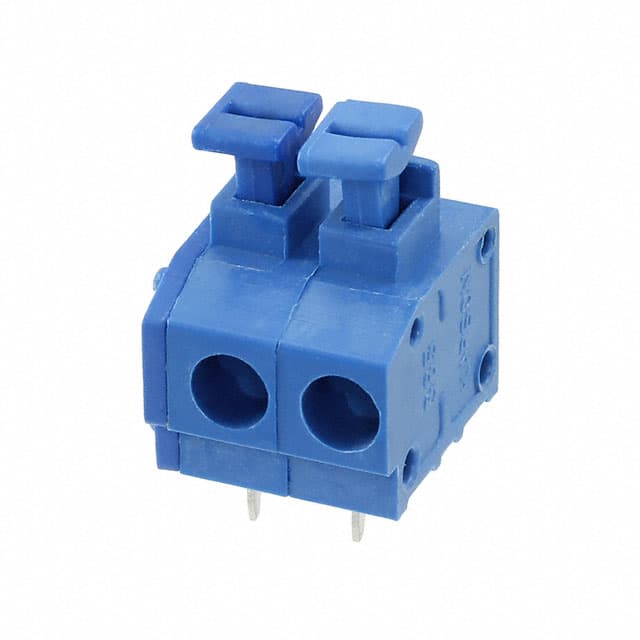 8728 TERM BLK 2POS SIDE ENTRY 5MM PCB