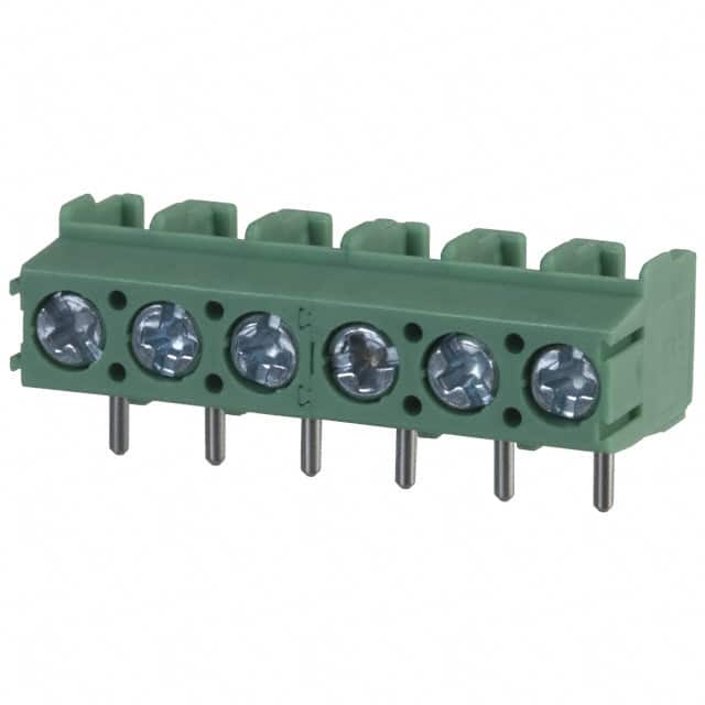 1935352 TERM BLK 6POS TOP ENTRY 5MM PCB