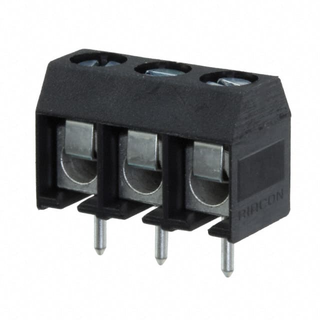 31101103 TERM BLK 3P SIDE ENT 5.08MM PCB