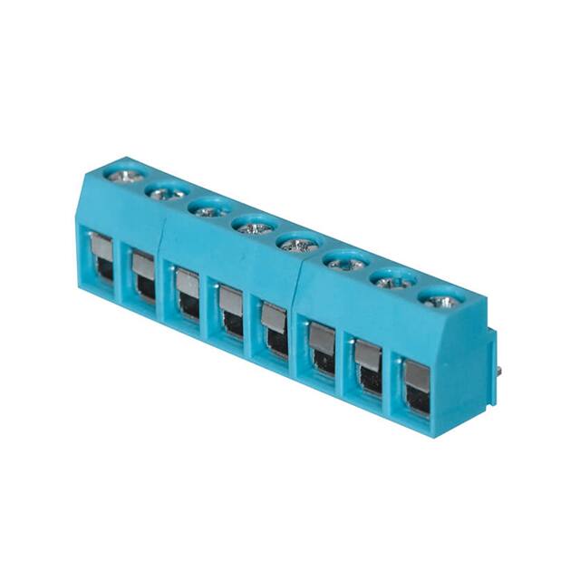 TB003V-500-P08BE TERMINAL BLOCK, SCREW TYPE, 5.00