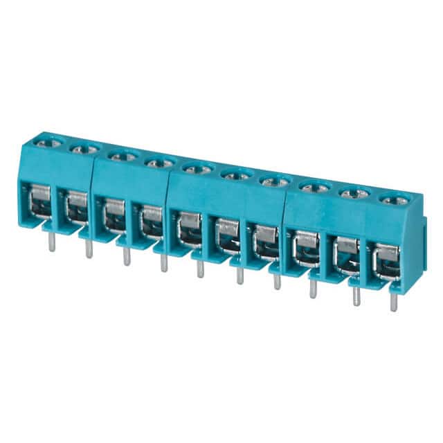 TB003-500-P10BE TERMINAL BLOCK, SCREW TYPE, 5.00