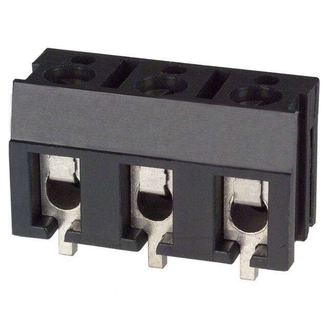 ED114/3DS TERM BLK 3POS SIDE ENT 7.5MM PCB