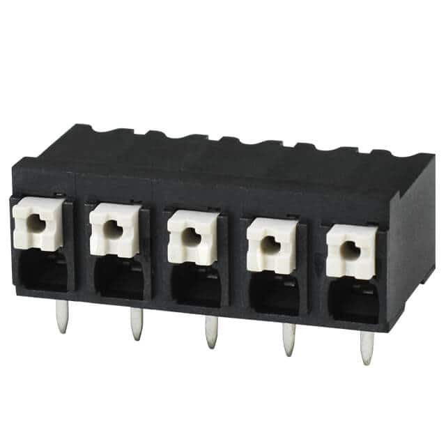 TBLH10-500-05BK TERMINAL BLOCK, SCREWLESS, HIGH